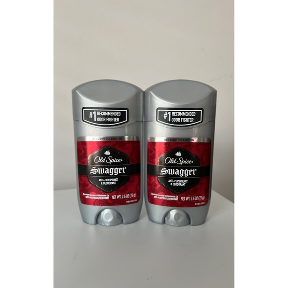 2 x Old Spice Red Zone Anti-Perspirant Deodorant Solid Swagger 2.60 oz Exp 05/21 - Picture 1 of 2